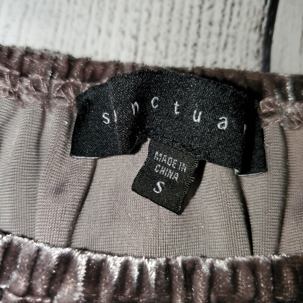 Sanctuary beautiful crushed Velvet Blouse - Picture 6 of 10